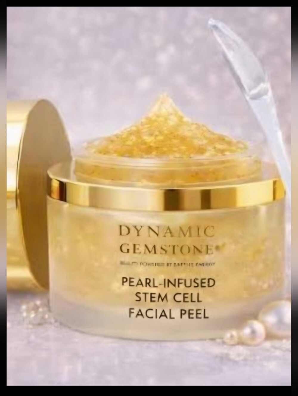 Pearl-Infused Stem Cell Facial Peel - Pink